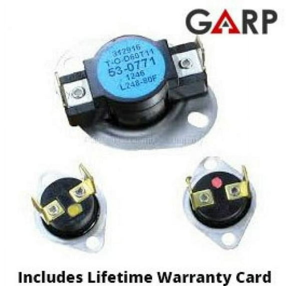 GARP GAR-LA1053 Replacement for LA1053 Dryer Thermostat Fuse Kit