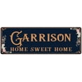 thumbnail image 1 of GARRISON Home Sweet Home Victorian Gift 6x18 Metal Sign 206180046893, 1 of 1