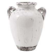 GARSHEON Ceramic Vase, White Ceramic Vase