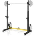 thumbnail image 1 of GARTIO Adjustable Squat Weight Rack Bench Press Weight Lifting Barbell Rack Stand Home Gym Fitness 570 LBS, 1 of 8