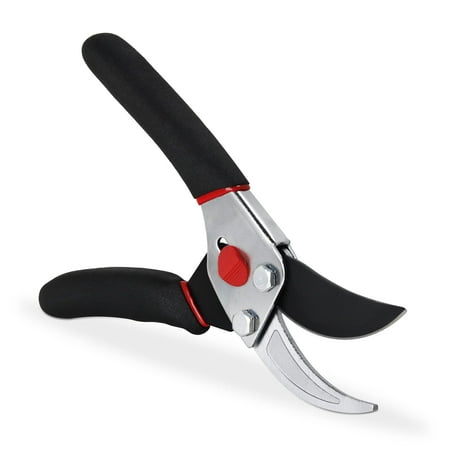 GARTOL Bypass Pruning Shears, 8.5 inch Garden Shears Clippers, Sharp Precision-Ground Steel Blade
