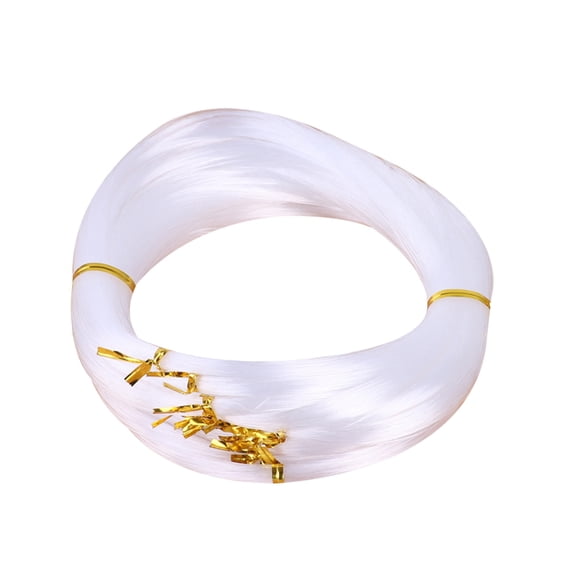 GARVALON 1 Set Transparent Thread Jewelry Makers Diy Projects Necklace Creation No Stretch Clear Plastic