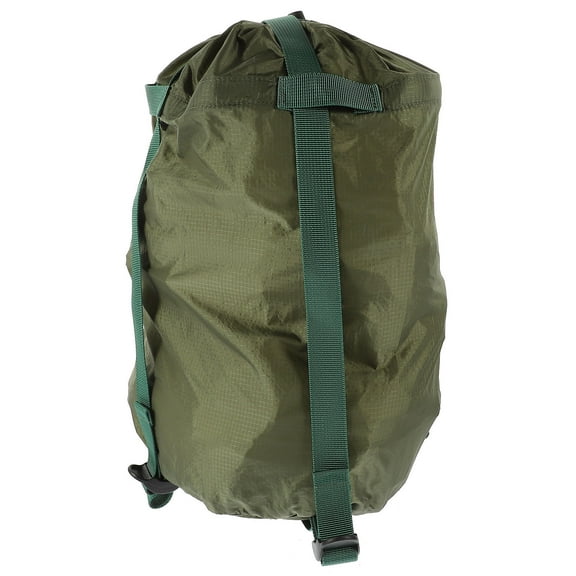 GARVALON 1Pack Camping Storage Bags in Green for Outdoor Adventure 18x7.1in
