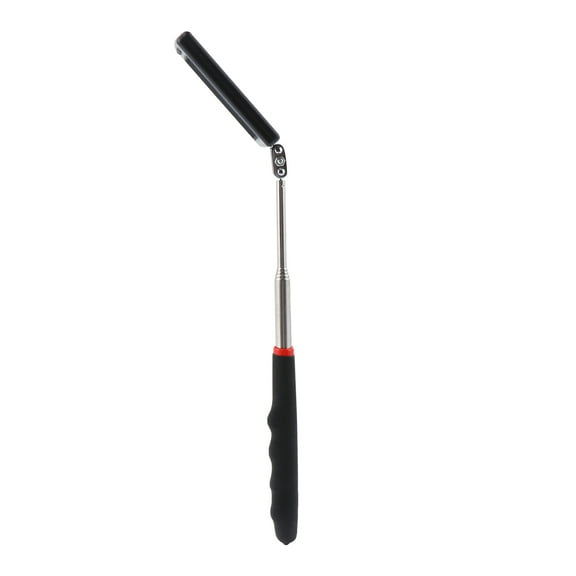 GARVALON 1Pack Telescoping Mirror Inspection Tool Stainless Steel for Mechanics Car Repair Tools 17X5CM