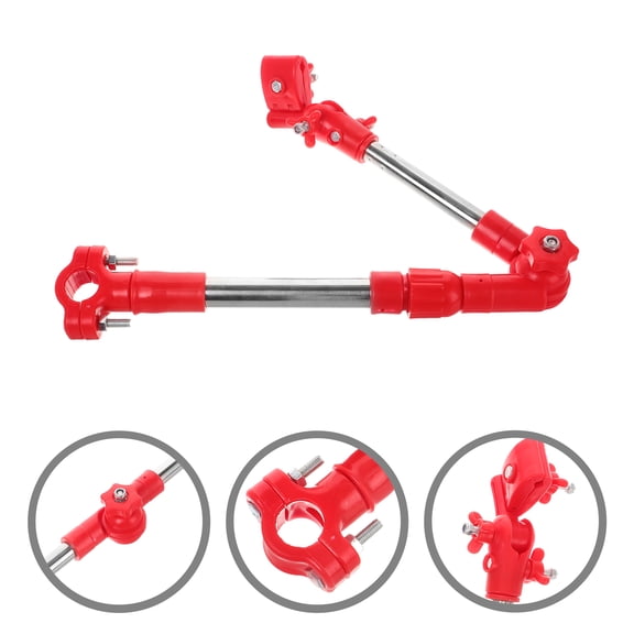 GARVALON 1Pack Universal Umbrella Tube Bracket for Bicycle and Stroller 49.0x5.0x3.0in