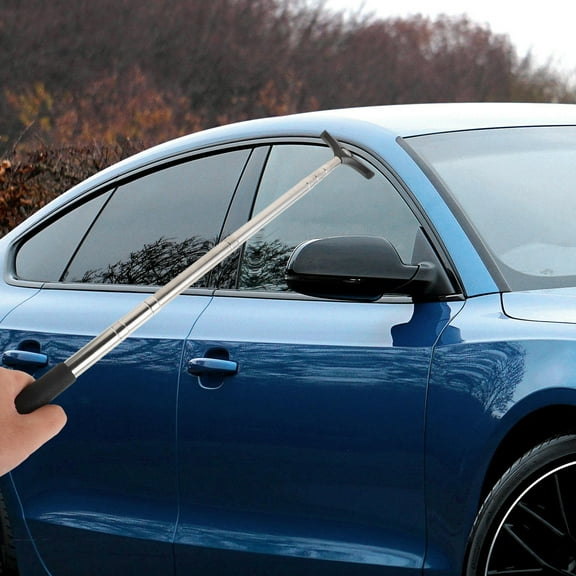 GARVALON 1Pcs Car Mirror Wiper for Windshield and Side Mirrors with Easy Installation in Black