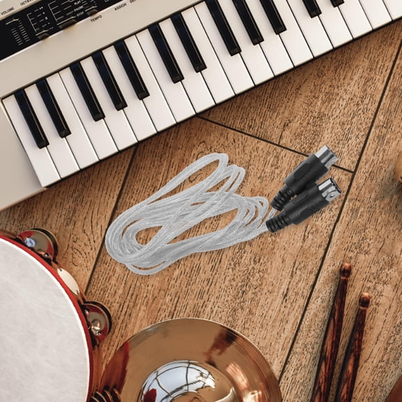 GARVALON 1Pcs Instrument Cable Black Copper for Precise Signal Transfer in Studio Recording