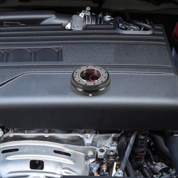 GARVALON 1Pcs Sleek Design Quick Release Wheel Hub Adapter for Car Base