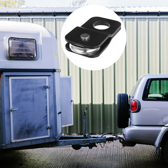 GARVALON 1Pcs Towing Pulley for Winch .8x3.1x0.4in for ATVs and Off-road Vehicles