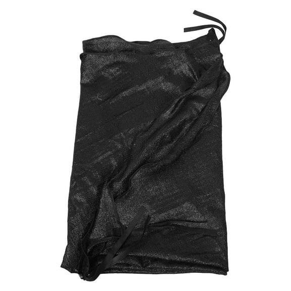 GARVALON 1Set Black Square Trampoline Shade Cover for UV Protection and Rainproof Outdoor Adventure