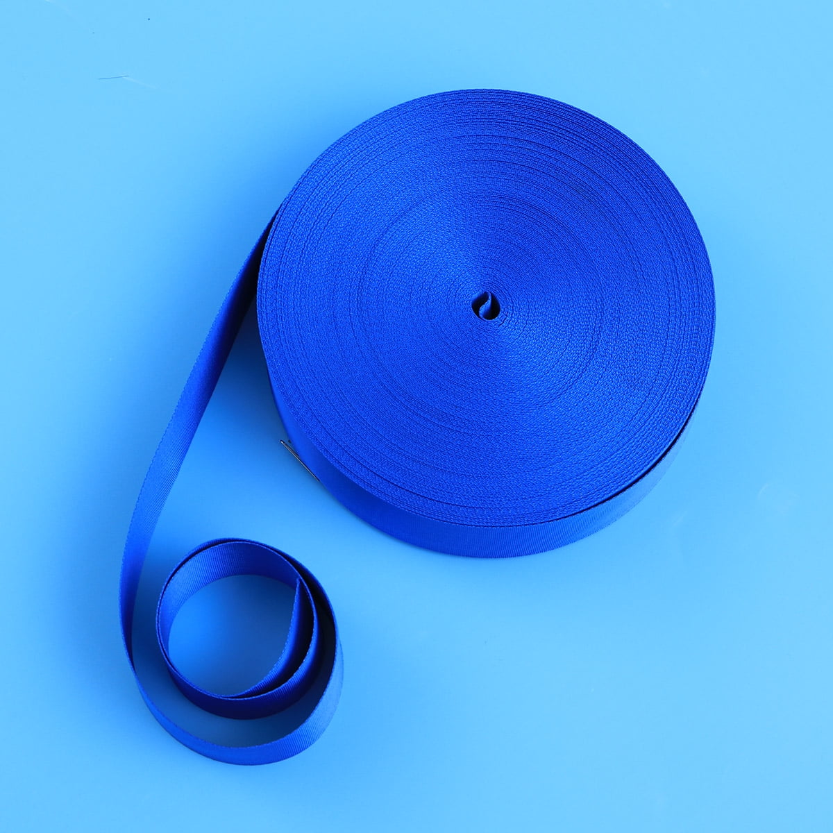 GARVALON 1Set Blue Ribbon Webbing for Outdoor Gear and Diy Projects ...