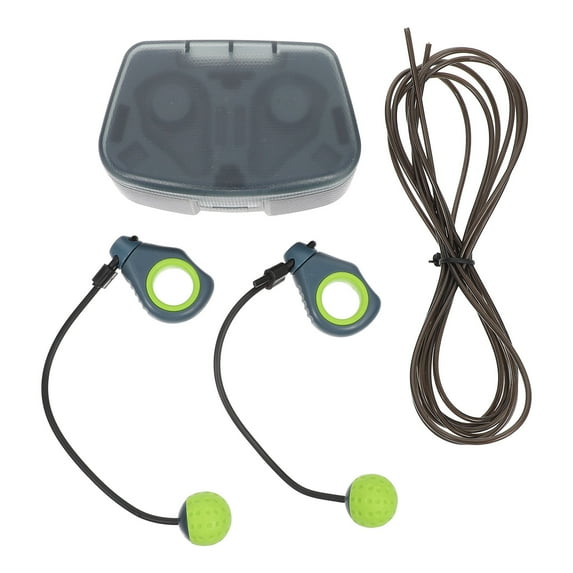 GARVALON 1Set Durable Green Abs Steel Wire Cordless Jump Ropes for Adults Home Use Workout Anywhere Anytime 4.7In
