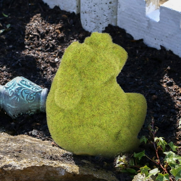 GARVALON 1Set Garden Frog Statue Resin Material For Garden And Pond Outdoor Animal Statues