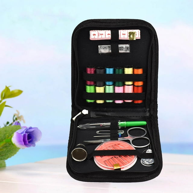 GARVALON 25Pcs Beginner Embroidery Stitch Practice Kit Assorted Color 12 X 12 X 2.5 Home Use Travel Camping