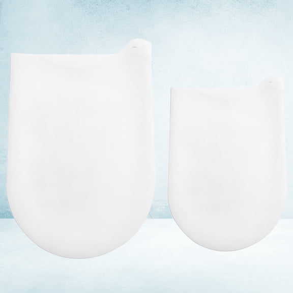 GARVALON 2Pcs Pastry Bags 11.8x12.8in Food Grade Silicone For Dough Kneading And Food Preparation Home Cooks