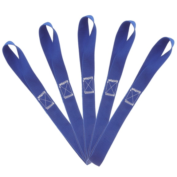 GARVALON 5Pcs PP Material Luggage Straps For Transporting Equipment 12.07X1.77X0.16in