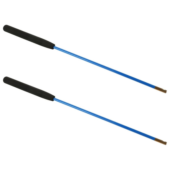 GARVALON Diabolo Handstick Tip Anti Slip Juggling Sticks For Beginners Professionals 1 Pair 44.5x0.7x0.7in