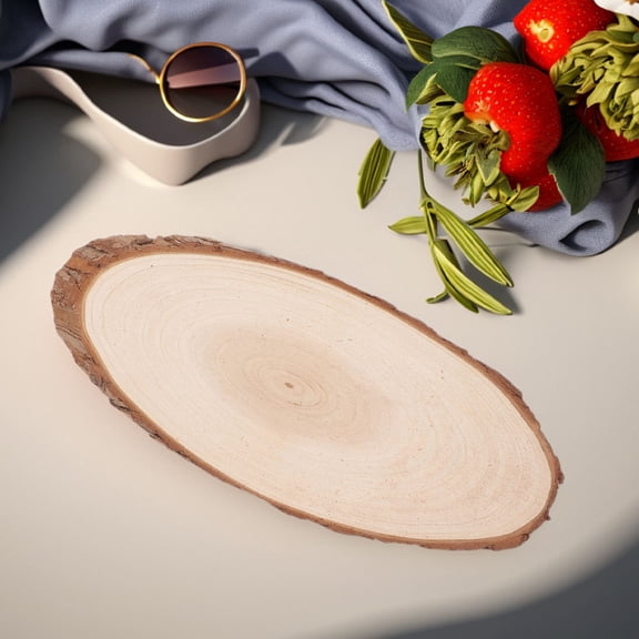 GARVALON Rustic Style Wooden Plate 1Pack Ideal for Door Plaque and Artistic Endeavors