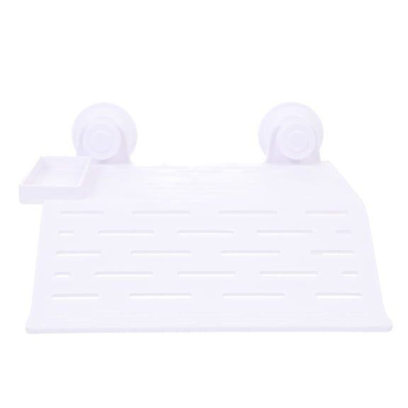 GARVALON Turtle Rest Platform 1Pcs Sucker Type Acrylic White 8.3X7.5X2.6in for Aquarium Use