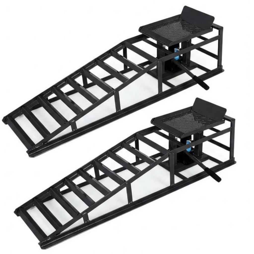 GARVEE 2-Pack 5T Auto Car Truck Service Ramps Lifts,Low Profile ...