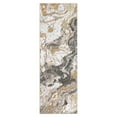 thumbnail image 1 of GARVEE 2'x6' Modern Marble Runner Area Rug,Washable,Abstract Marble Pattern,Non Slip,2'x6' for Bedroom Entryway,Hallway,Grey, 1 of 8