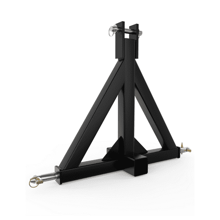 GARVEE 3-Point Hitch Receiver with 2" Receiver,Quick Hitch Attachment,Heavy-Duty Tractor Tow Drawbar Adapter,Compatible with Various Tractor Models