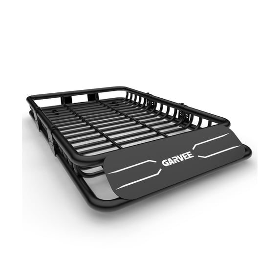 GARVEE 64"x 39"x 6 Roof Cargo Rack Basket with Extension,200lbs Capacity Universal Roof Luggage Rack