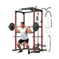 thumbnail image 1 of GARVEE Power Rack Cage, 1200lbs Capacity, Multi-Function Squat Rack, 1 of 9