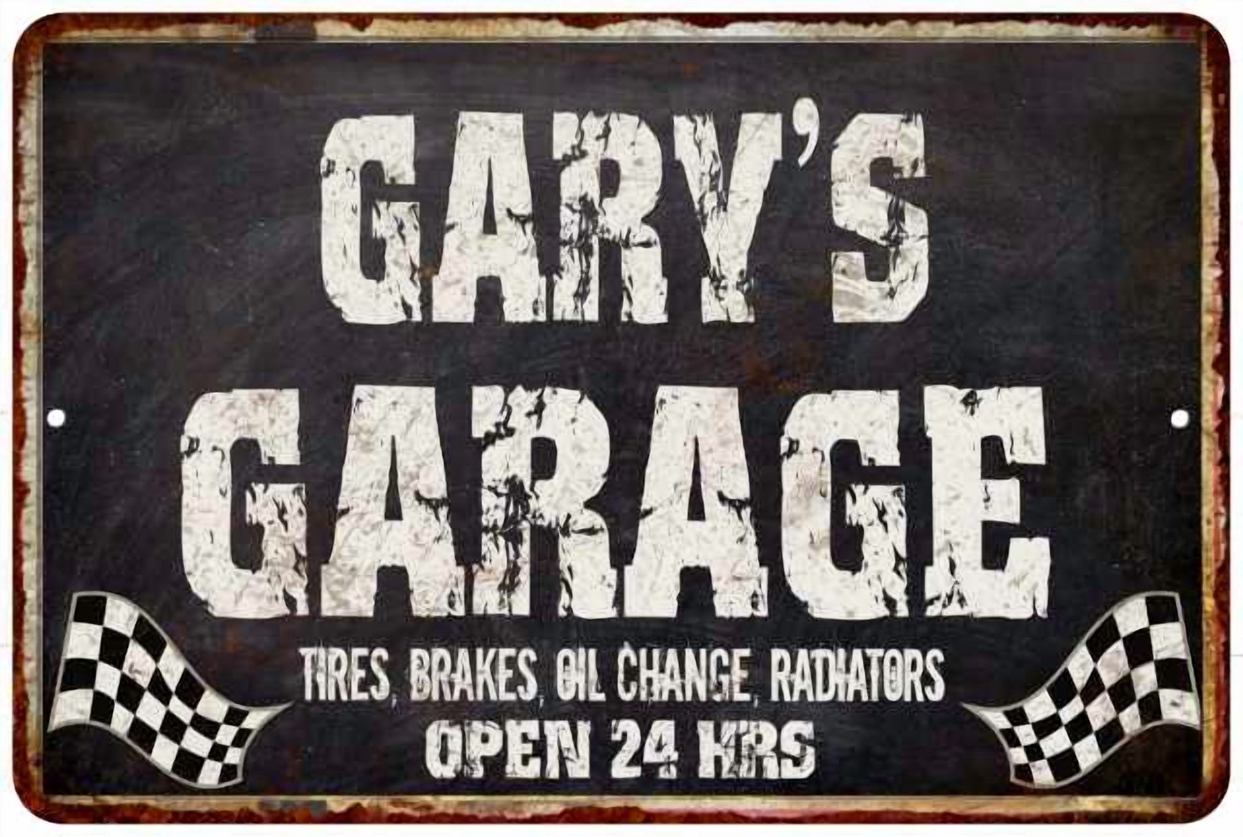 gary-s-garage-black-grunge-sign-8x12-decor-gift-108120005059-walmart