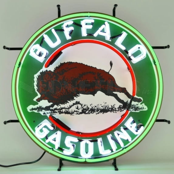 GAS – BUFFALO GASOLINE NEON SIGN – 5GSBUF