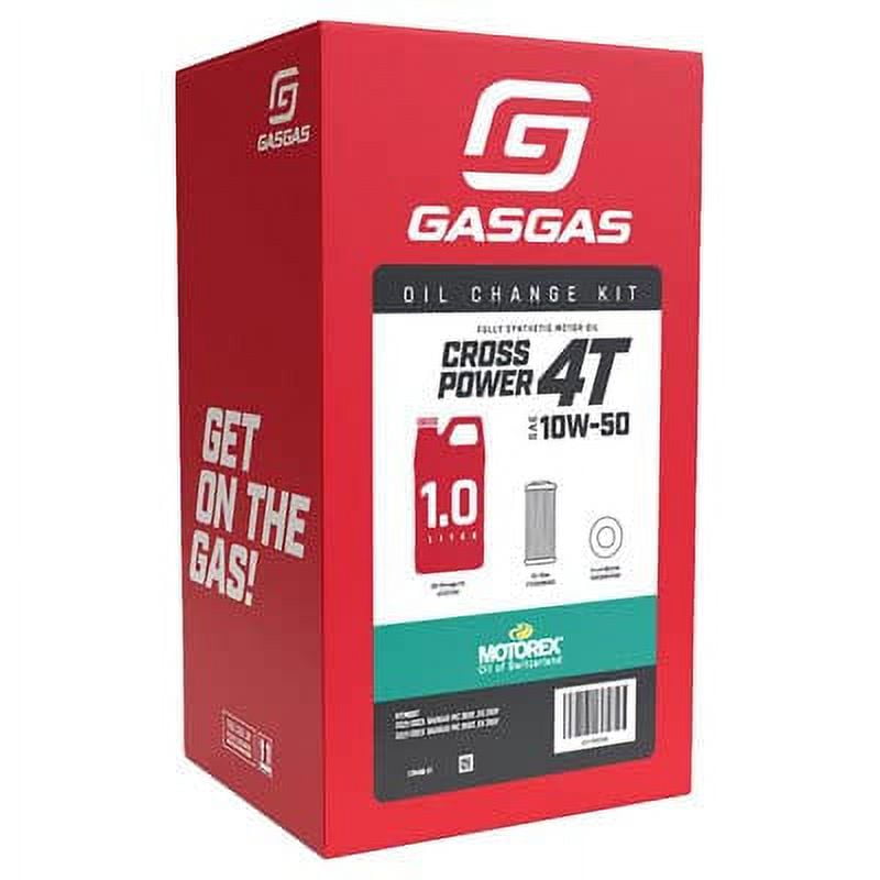GASGAS/Motorex Oil Change Kit 10W/50 (1.0L) - U7121040