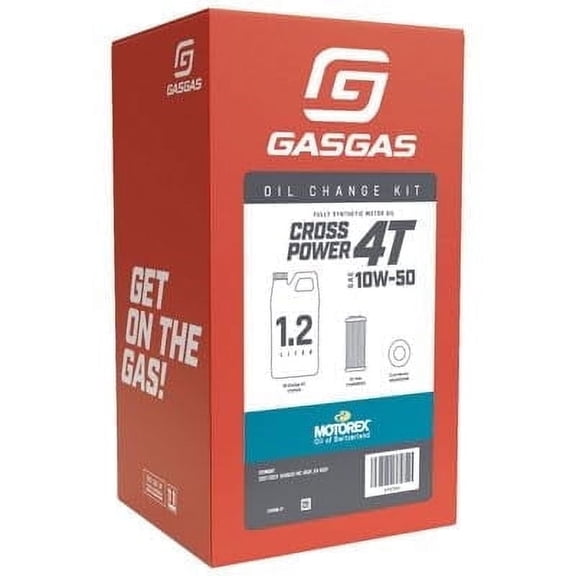 GASGAS/Motorex Oil Change Kit 10W/50 (1.2L) 3-pack U7121041-3