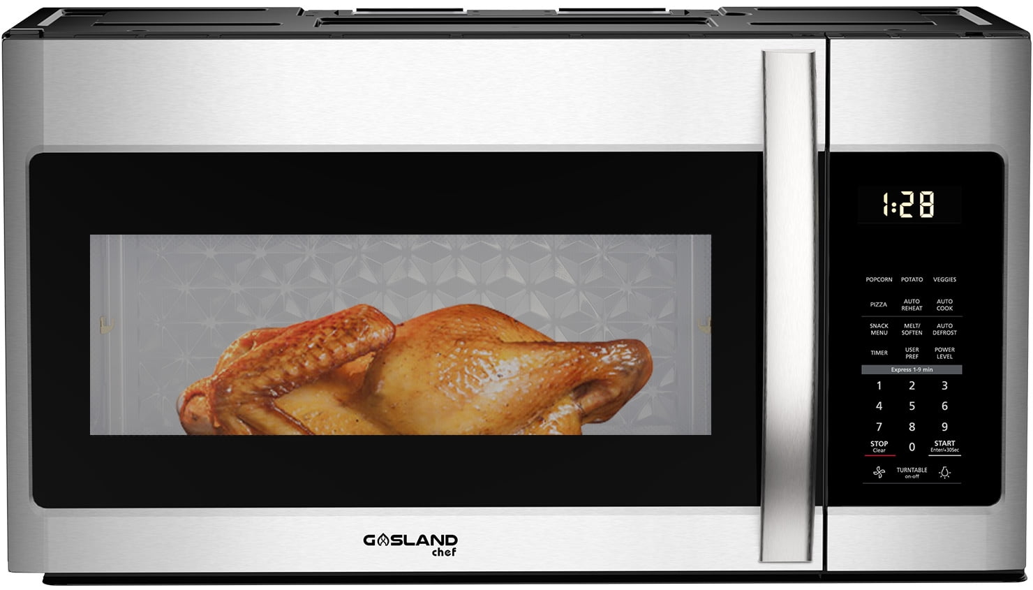 GASLAND Chef 30 Inch Over the Range Microwave Oven with 1.9 Cu. Ft