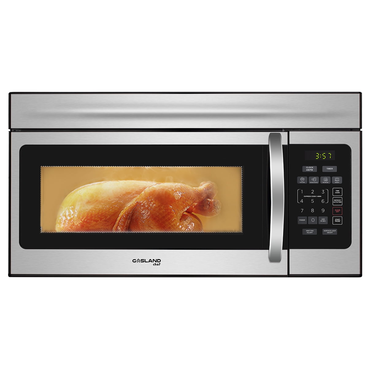 FRIGIDAIRE FFMV1846VS 30 Stainless Steel Over The Range Microwave with 1.8  cu. ft. Capacity, 1000 Cooking Watts, Child Lock and 300 CFM