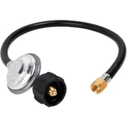 GASPRO 2 Feet Universal Gas Grill Regulator and Hose, Replacement Propane Regulator with 3/8 Inch Female Flare Nut for Nexgrill, Patio Heaters, and Fire Pits