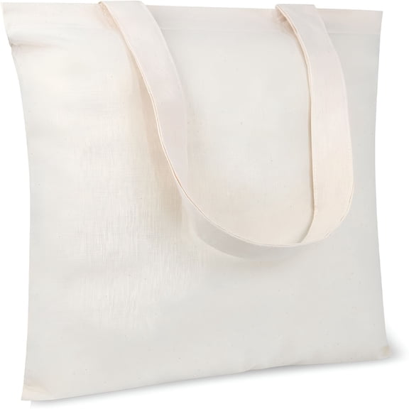 GASTROPOD 10-Pack Economical 11.8"X13" Cotton Tote Bags,Lightweight Small Reusable Grocery Shopping Cloth Bags,Suitable for Diy,Advertising,Promotion,Gift,Activity