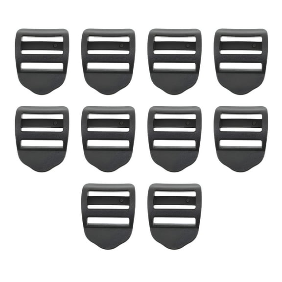 GASTROPOD 10 Pcs Bag Adjustment Buckle Backpack Luggage Buckle Buckle Straps Nylon Straps 1 Inch Wide Luggage Plastic Adjuster