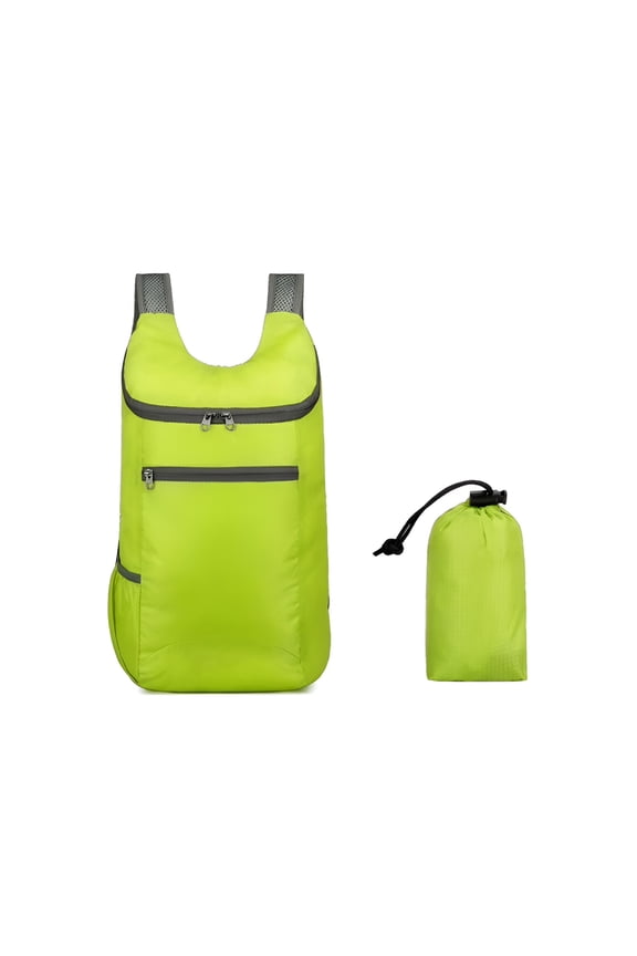 10L Outdoor Sports Backpack Waterproof Portable Folding Bag Rucksack Green