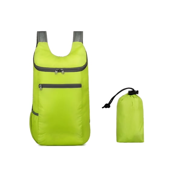 GASTROPOD 10L Outdoor Sports Backpack Waterproof Portable Folding Bag Rucksack Green