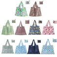 thumbnail image 1 of GASTROPOD 10Pcs Reusable Grocery Bags,Fruit Carrying Reusable Shopping Bags,Ripstop 190T Polyester Grocery Bags,Style4, 1 of 7