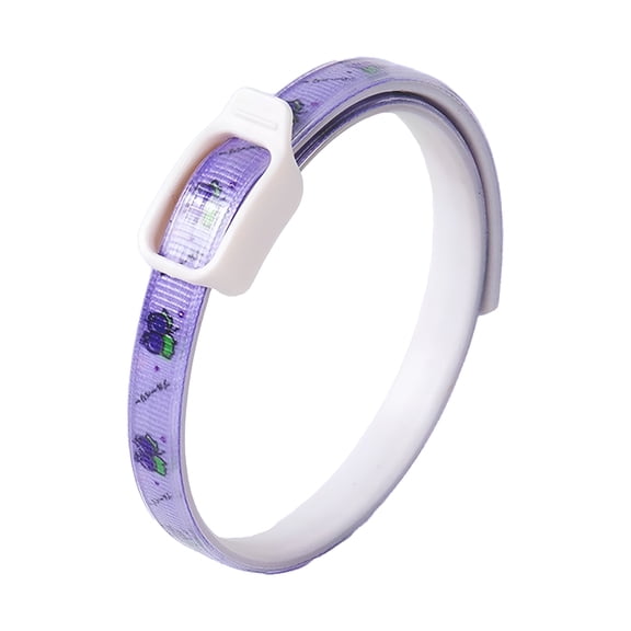 GASTROPOD 12.6In Cat Collar,Recommended Insect Bites Treatment and Prevention for Cats,Anti-Bite Odorless and Non-Greasy,with Oils,Adjustable,Washable,Long Lasting,Secure Serrated Buckle Purple