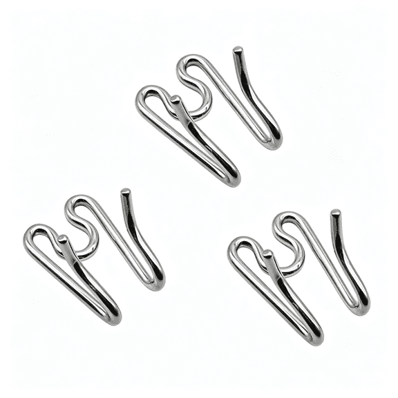 GASTROPOD 2.25Mm Prong Collar Extra Links Chrome Plated Chrome Pinch Collar for Dogs (3 Pack)