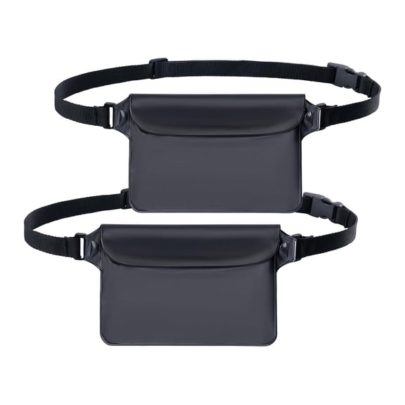 GASTROPOD 2-Pack Waterproof Pouch with Adjustable Waist Strap | Screen Touch Sensitive Dry Bag, Keep Your Phone and Valuables Dry, Perfect for Swimming Kayaking Boating Fishing Beach Diving