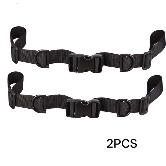 GASTROPOD 2 Pcs Backpack Chest Strap,Heavy Duty Elastic Sternum Strap Add on with Quick Release Buckle,Adjustable Comfortable Fit for Hiking Camping Travel (Black)