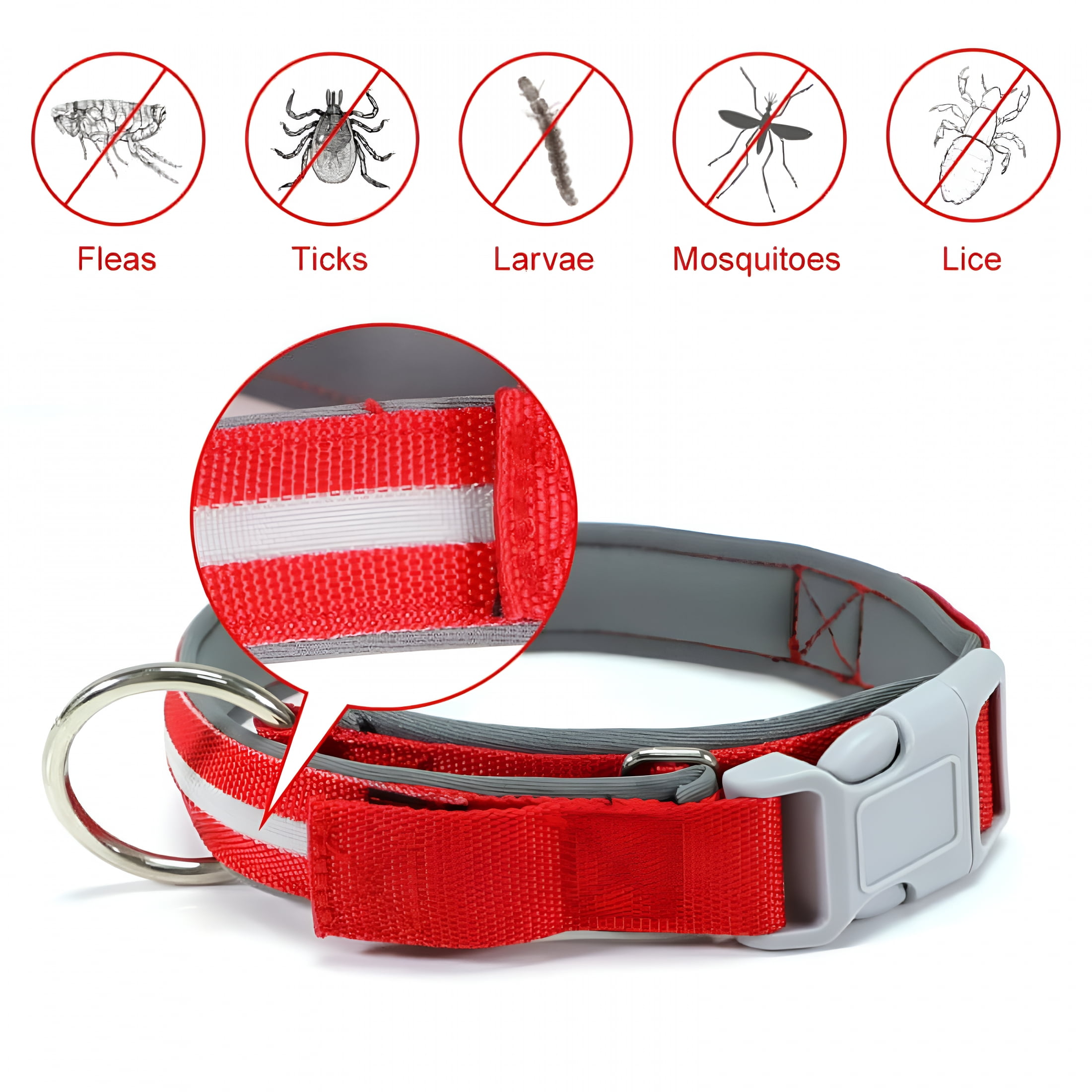 GASTROPOD 2-in-1 Pet Dual Use Adjustable Replaceable Insect Repellent ...