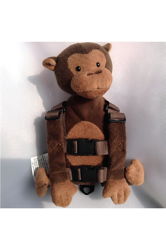 2-in-1 Toddler Safety Harness Backpack with Leash - Adjustable Anti-Lost Walking Strap for Kids 1-4, Child Safety Harness with Cute Backpack for Boys Girls, Indoor Outdoor Travel