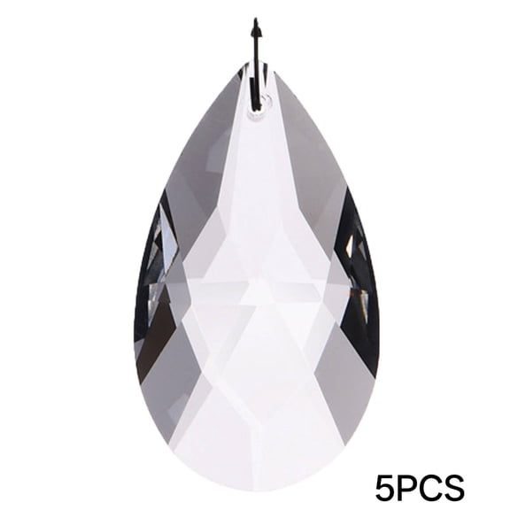 GASTROPOD 2026 New 10Pcs Prisma Wedding Decoration Prism Diy Material Chandelier Crystals Silver 2 for Chandeliers Wedding Decor Party Decorations Crafts Home Lighting
