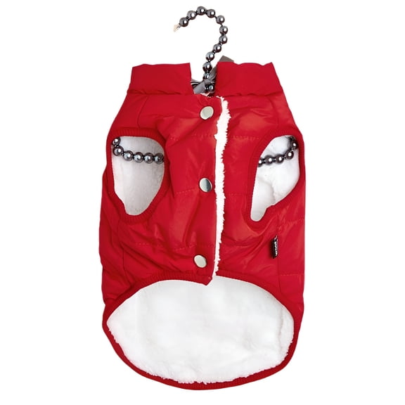 GASTROPOD 2026 New 1Pcs Dog Jacket Polyester Dog Clothes for Small Dogs Kitten Clothes for Walking Outdoor Casual Red Xl