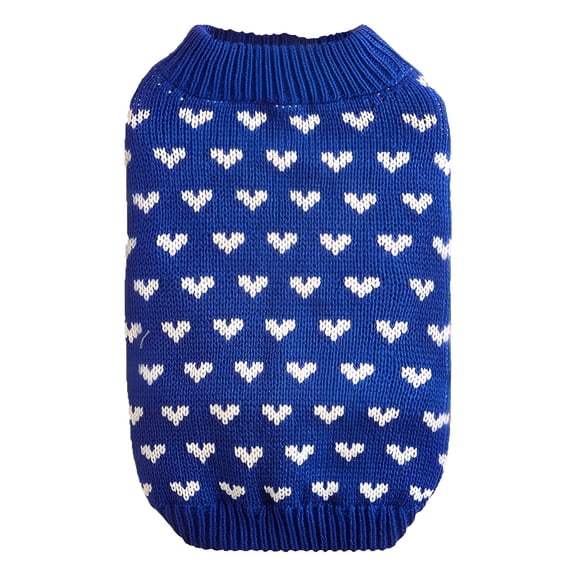 GASTROPOD 2026 New 1Pcs Dog Sweater,Polyester Dog Clothes for Large Dogs,Puppy Sweater,Blue,Xxl, for Winter Walks, Cold Weather Protection, Outdoor Activities, Daily Wear