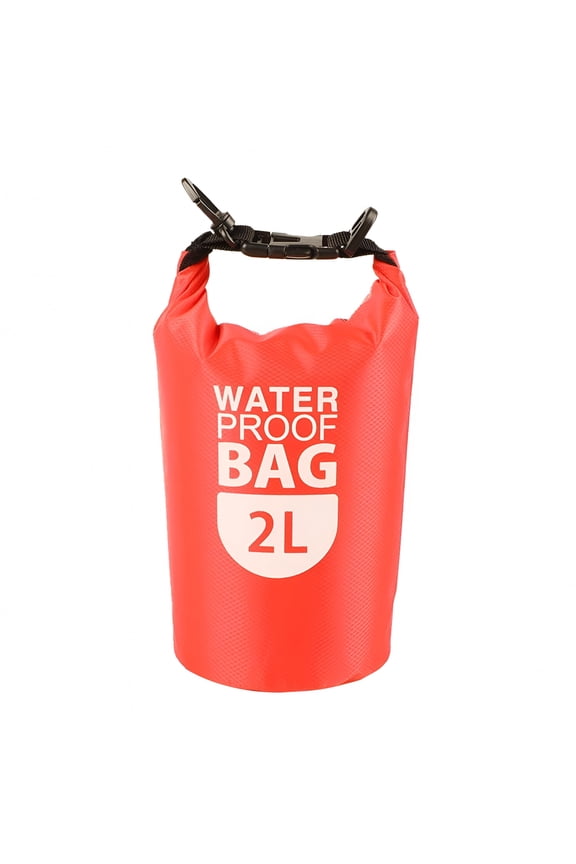 2026 New 2L Waterproof Dry Bag Sack Pack Pouch for Rafting Canoeing Diving for Kayaking, Boating, Hiking, Beach, Camping, Red